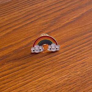 Women’s Jewelry Fun Cute Colorful Rainbow Smiling Cloud Enamel Pride Pin